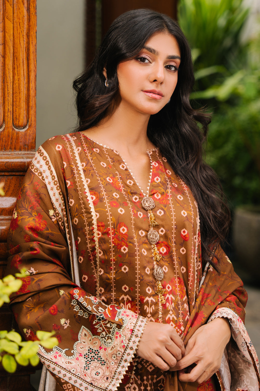 Zellbury | Unstitched 3 Piece Cotail | Shirt Shalwar Dupatta - 0217 - House Of Zarish