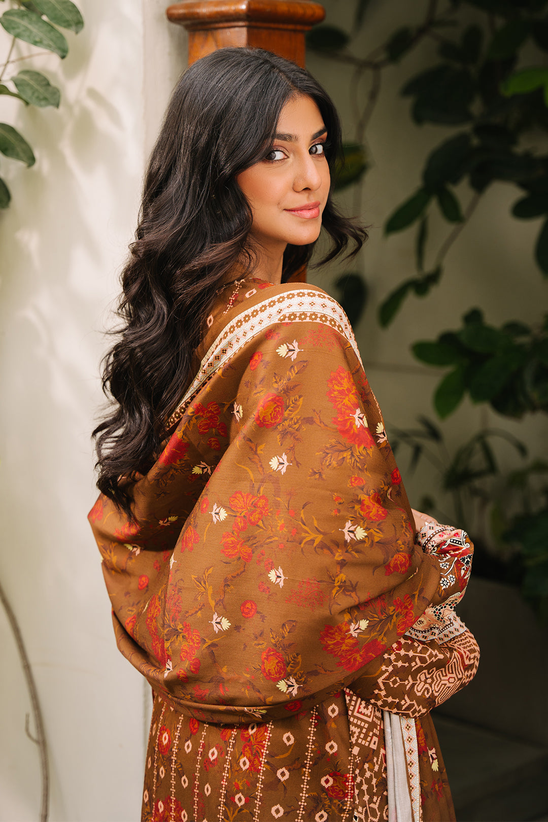 Zellbury | Unstitched 3 Piece Cotail | Shirt Shalwar Dupatta - 0217 - Libasekhas