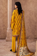 Zellbury | Unstitched 3 Piece Cotail | Shirt Shalwar Dupatta - 0218 - House Of Zarish