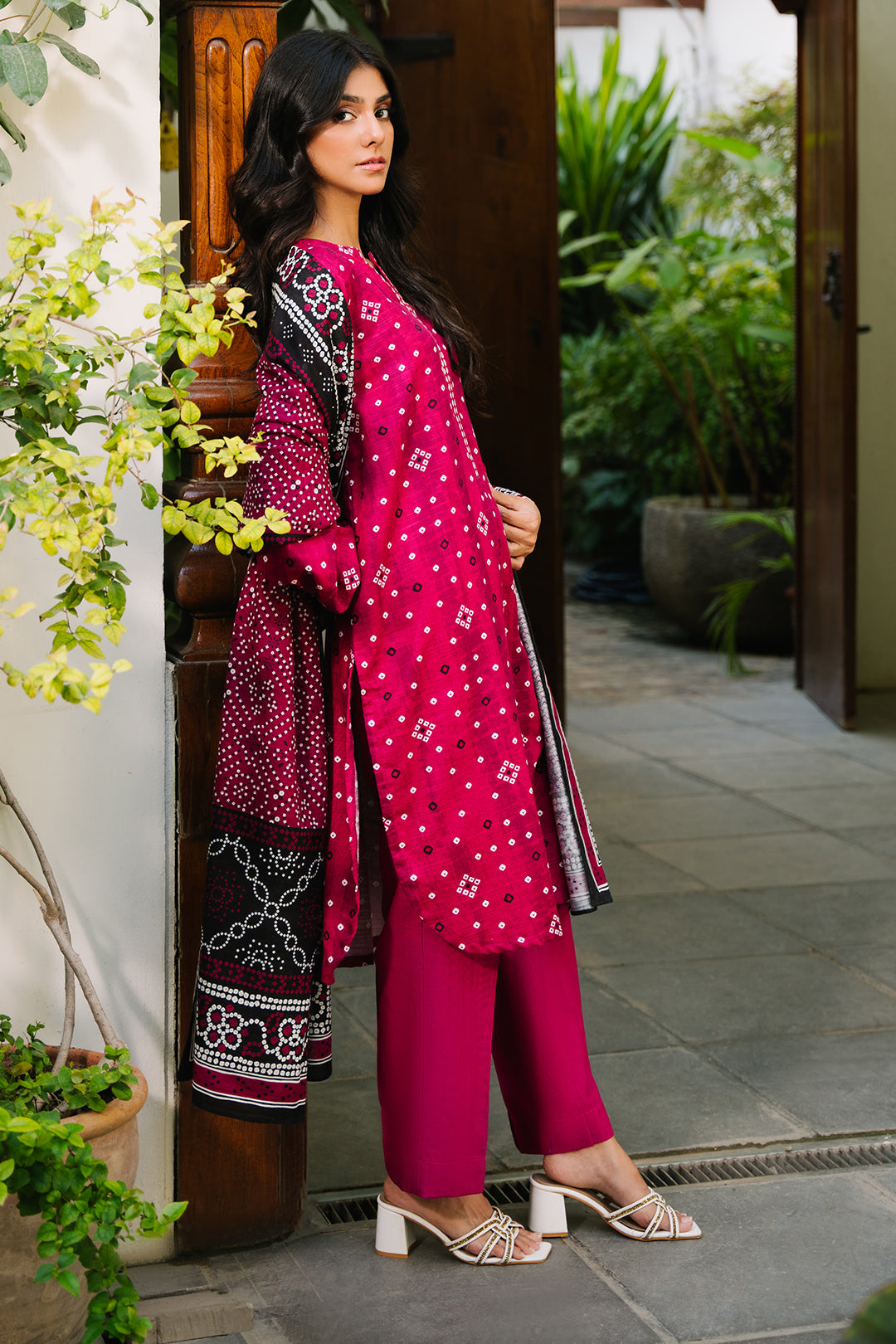 Zellbury | Unstitched 3 Piece Khaddar | Shirt Shalwar Dupatta - 0269 - Libasekhas