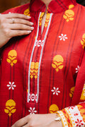 Zellbury | Unstitched 3 Piece Khaddar | Shirt Shalwar Dupatta - 0271 - House Of Zarish