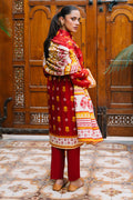 Zellbury | Unstitched 3 Piece Khaddar | Shirt Shalwar Dupatta - 0271 - House Of Zarish