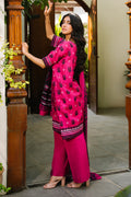 Zellbury | Unstitched 3 Piece Khaddar | Shirt Shalwar Dupatta - 0272 - House Of Zarish