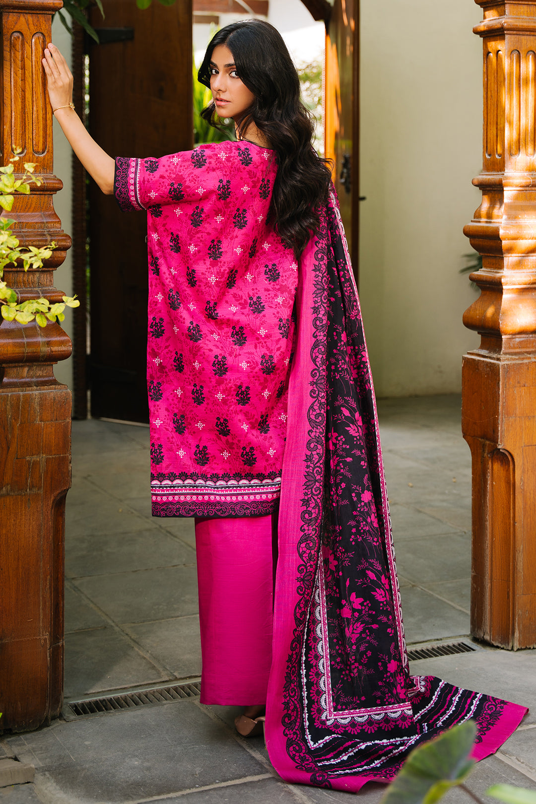 Zellbury | Unstitched 3 Piece Khaddar | Shirt Shalwar Dupatta - 0272 - House Of Zarish