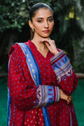 Zellbury | Unstitched 3 Piece Khaddar | Shirt Shalwar Dupatta - 0273 - Libasekhas