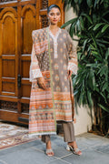 Zellbury | Unstitched 3 Piece Khaddar | Shirt Shalwar Dupatta - 0276 - Libasekhas