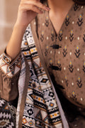 Zellbury | Unstitched 3 Piece Viscose | Shirt Shalwar Dupatta - 0293 - House Of Zarish