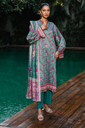 Zellbury | Unstitched 3 Piece Viscose | Shirt Shalwar Dupatta - 0296 - House Of Zarish