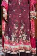 Zellbury | Unstitched 3 Piece Karandi | Shirt Shalwar Dupatta - 0301 - Libasekhas