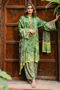 Zellbury | Unstitched 3 Piece Viscose | Shirt Shalwar Dupatta - 0305 - House Of Zarish