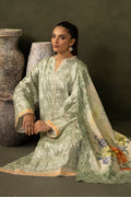 Zellbury | Unstitched 3 Piece Viscose | Shirt Shalwar Dupatta - 0306 - House Of Zarish
