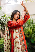 Zellbury | Unstitched 3 Piece Cotail | Shirt Shalwar Dupatta - 0307 - House Of Zarish