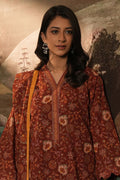 Zellbury | Unstitched 3 Piece Khaddar | Shirt Shalwar Dupatta - 0356 - Libasekhas