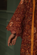 Zellbury | Unstitched 3 Piece Khaddar | Shirt Shalwar Dupatta - 0356 - House Of Zarish
