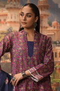 Zellbury | Unstitched 3 Piece Khaddar | Shirt Shalwar Dupatta - 0357 - House Of Zarish