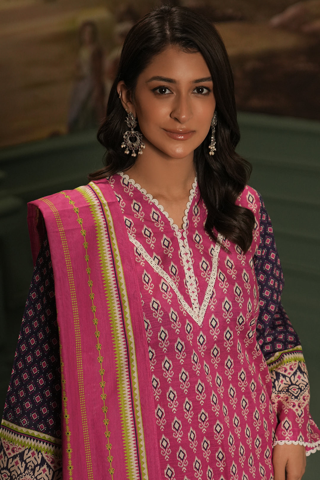 Zellbury | Unstitched 3 Piece Khaddar | Shirt Shalwar Dupatta - 0359 - Libasekhas