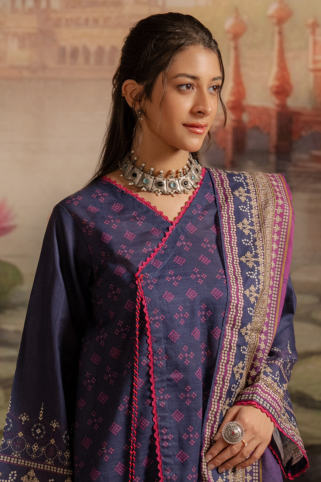 Zellbury | Unstitched 3 Piece Khaddar | Shirt Shalwar Dupatta - 0363 - Libasekhas