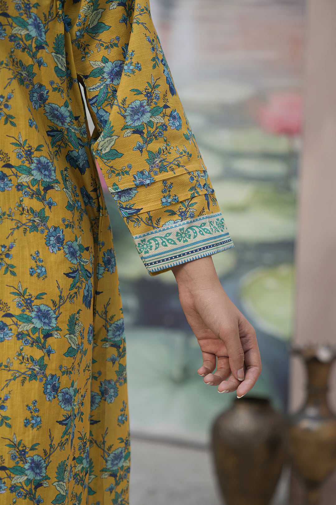 Zellbury | Unstitched 3 Piece Khaddar | Shirt Shalwar Dupatta - 0365 - House Of Zarish