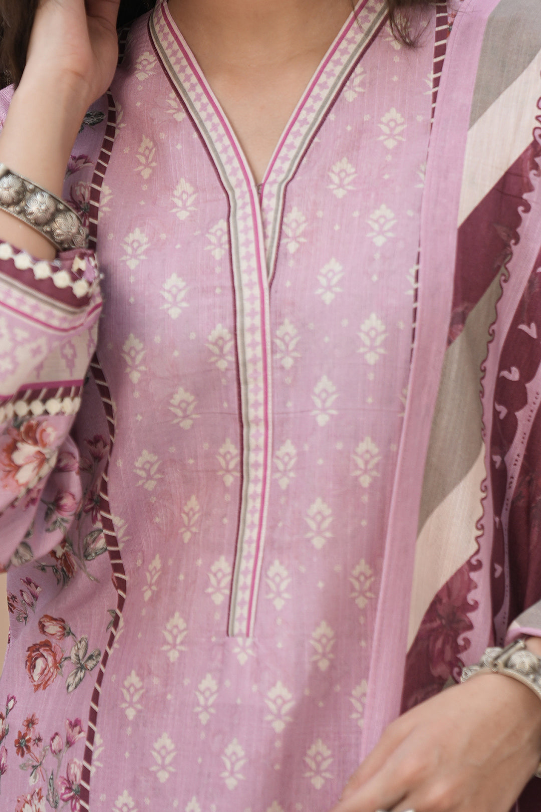 Zellbury | Unstitched 3 Piece Khaddar | Shirt Shalwar Dupatta - 0369 - House Of Zarish