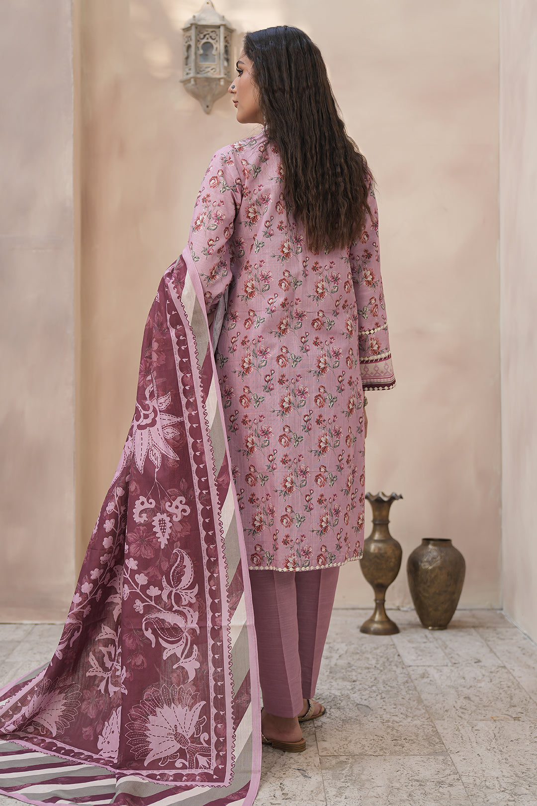 Zellbury | Unstitched 3 Piece Khaddar | Shirt Shalwar Dupatta - 0369 - House Of Zarish