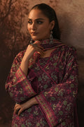 Zellbury | Unstitched 3 Piece Karandi | Shirt Shalwar Dupatta - 0377 - House Of Zarish