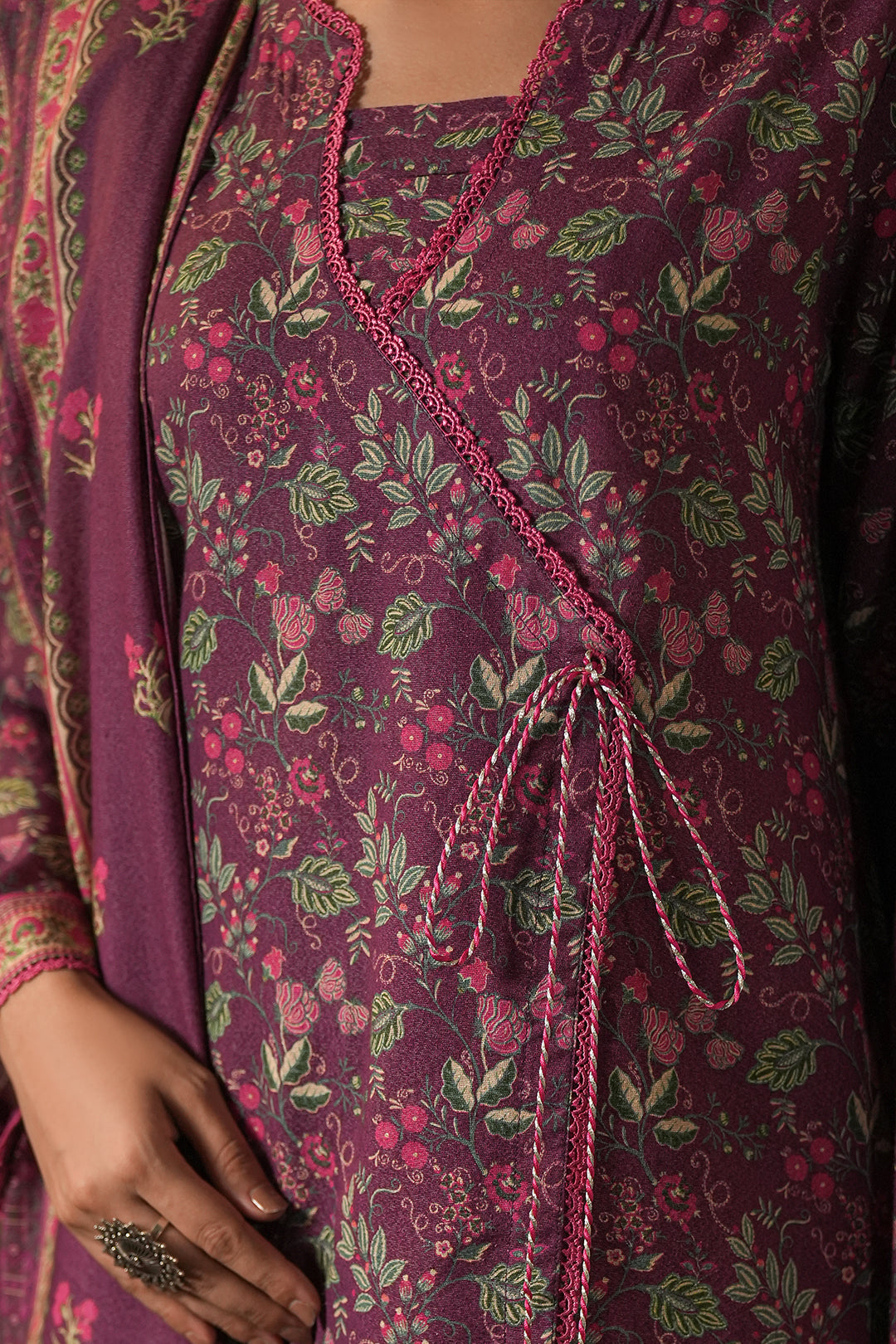 Zellbury | Unstitched 3 Piece Karandi | Shirt Shalwar Dupatta - 0377 - House Of Zarish