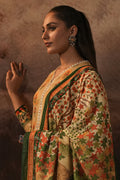 Zellbury | Unstitched 3 Piece Karandi | Shirt Shalwar Dupatta - 0379 - House Of Zarish