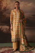 Zellbury | Unstitched 3 Piece Karandi | Shirt Shalwar Dupatta - 0379 - House Of Zarish