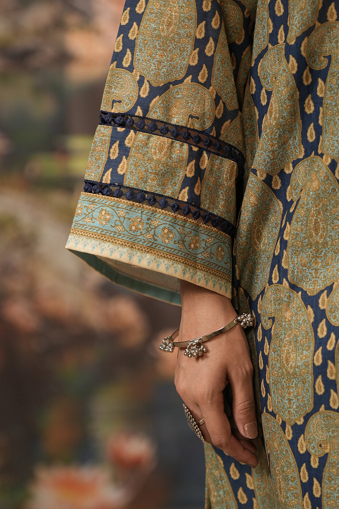 Zellbury | Unstitched 3 Piece Khaddar | Shirt Shalwar Shawl - 0381 - House Of Zarish