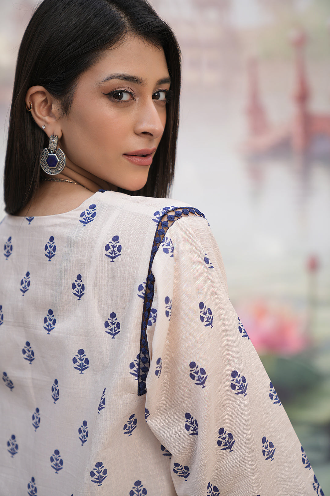 Zellbury | Unstitched 3 Piece Khaddar | Shirt Shalwar Shawl - 0382 - House Of Zarish