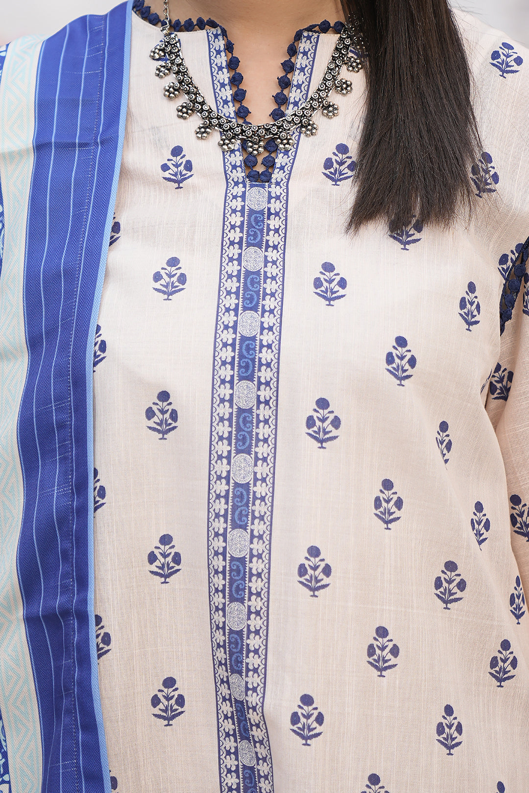 Zellbury | Unstitched 3 Piece Khaddar | Shirt Shalwar Shawl - 0382 - House Of Zarish