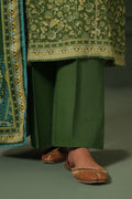 Zellbury | Unstitched 3 Piece Khaddar | Shirt Shalwar Shawl - 0384 - House Of Zarish