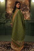 Zellbury | Unstitched 3 Piece Khaddar | Shirt Shalwar Dupatta - 0386 - House Of Zarish