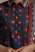 Zellbury | Unstitched 3 Piece Khaddar | Shirt Shalwar Dupatta - 0387 - House Of Zarish