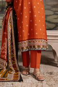 Zellbury | Unstitched 3 Piece Khaddar | Shirt Shalwar Shawl - 0391 - Libasekhas