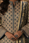Zellbury | Unstitched 3 Piece Khaddar | Shirt Shalwar Shawl - 0392 - House Of Zarish