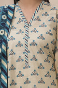 Zellbury | Unstitched 3 Piece Khaddar | Shirt Shalwar Dupatta - 0445 - House Of Zarish