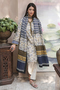 Zellbury | Unstitched 3 Piece Khaddar | Shirt Shalwar Dupatta - 0452 - House Of Zarish