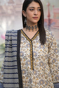 Zellbury | Unstitched 3 Piece Khaddar | Shirt Shalwar Dupatta - 0452 - House Of Zarish