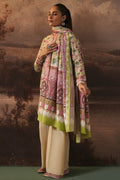 Zellbury | Unstitched 3 Piece Karandi | Shirt Shalwar Dupatta - 0458 - Libasekhas