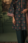 Zellbury | Unstitched 3 Piece Khaddar | Shirt Shalwar Shawl - 0459 - Libasekhas