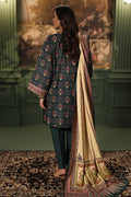 Zellbury | Unstitched 3 Piece Khaddar | Shirt Shalwar Shawl - 0459 - Libasekhas