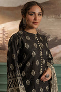 Zellbury | Unstitched 3 Piece Khaddar | Shirt Shalwar Dupatta - 0461 - House Of Zarish