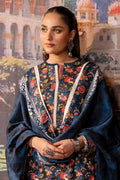 Zellbury | Unstitched 3 Piece Cotail | Shirt Shalwar Dupatta - 0470 - House Of Zarish