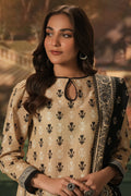 Zellbury | Unstitched 3 Piece Khaddar | Shirt Shalwar Dupatta - 0473 - Libasekhas