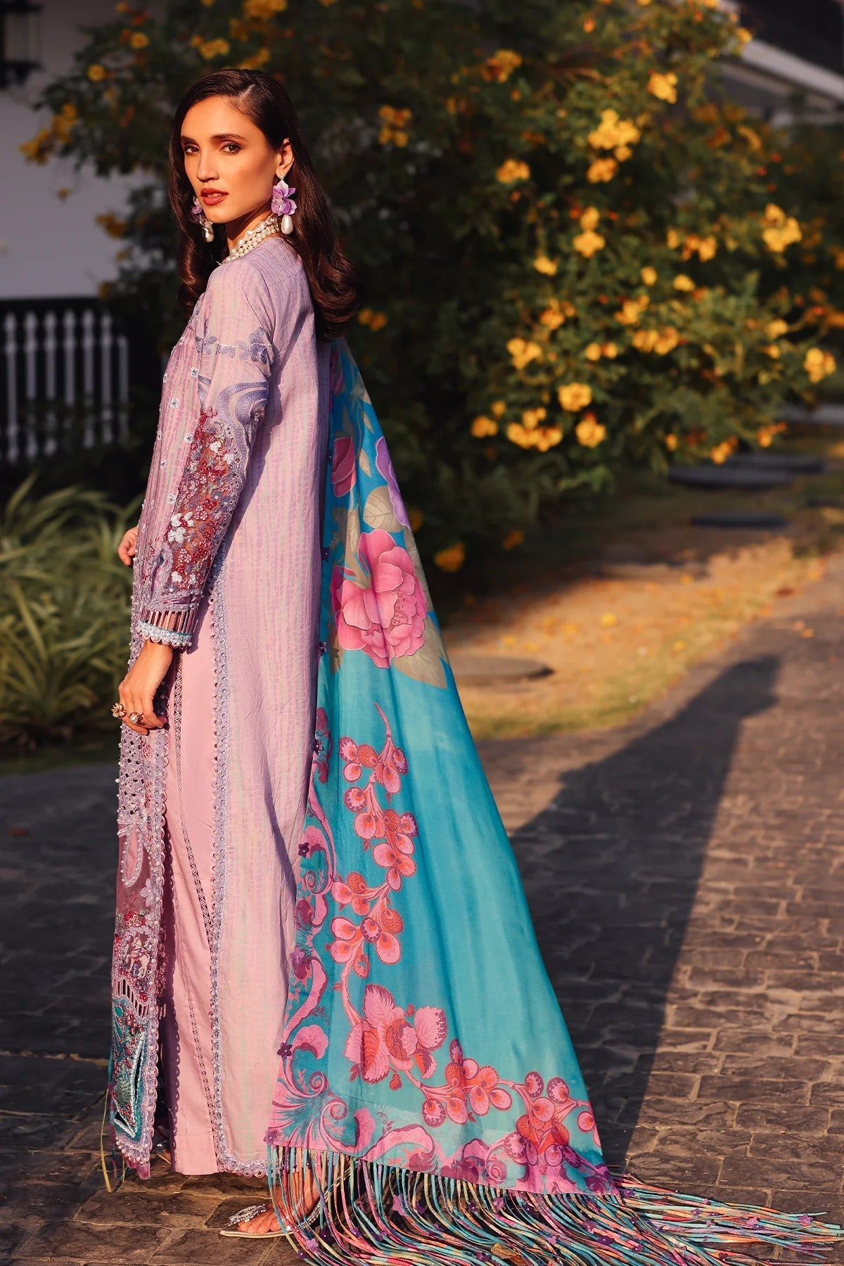 Afrozeh | Luxury Embroidered & Printed Lawn | Chrysa