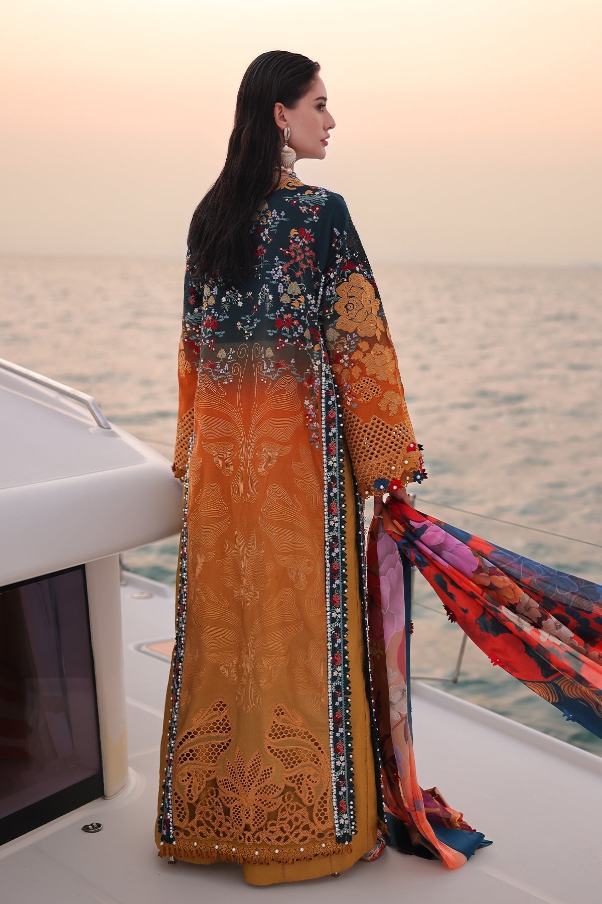 Afrozeh | Lawn 25 | Halcy