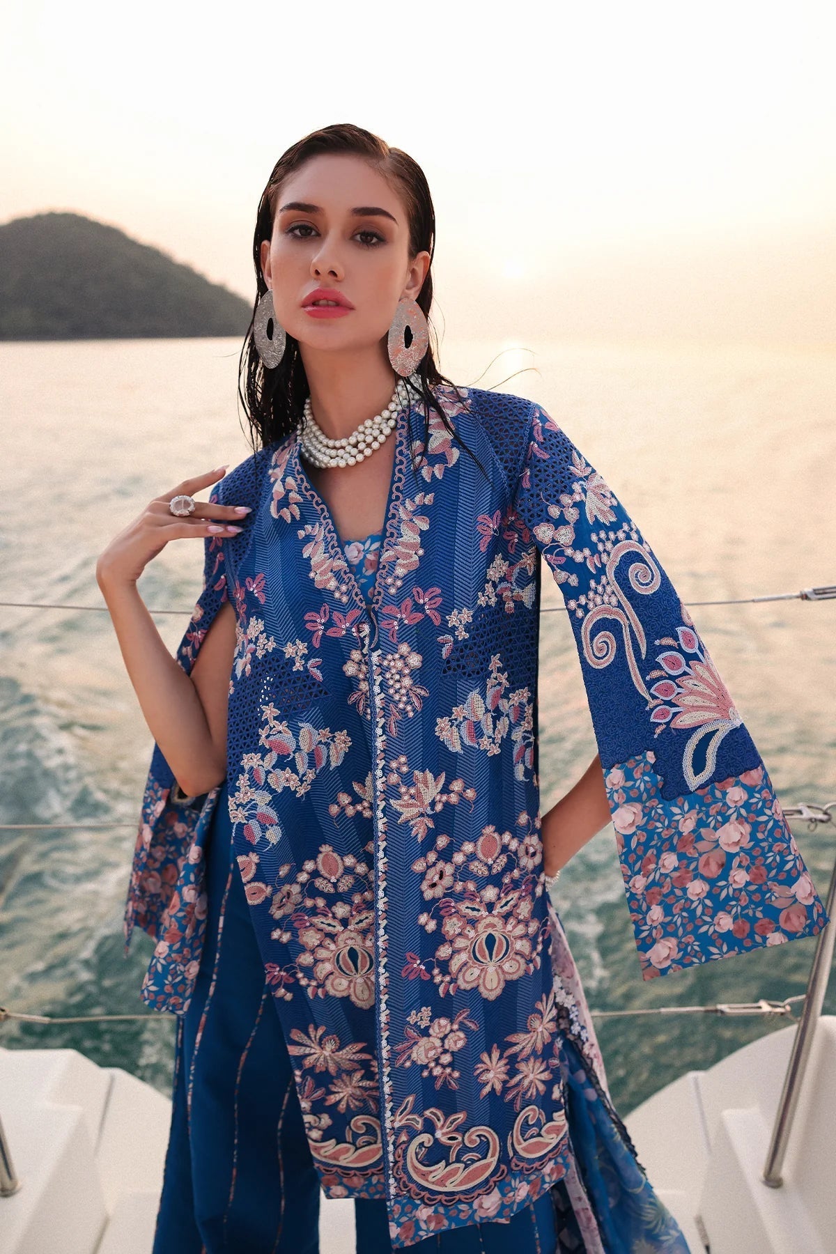 Afrozeh | Luxury Embroidered & Printed Lawn | Eclipse