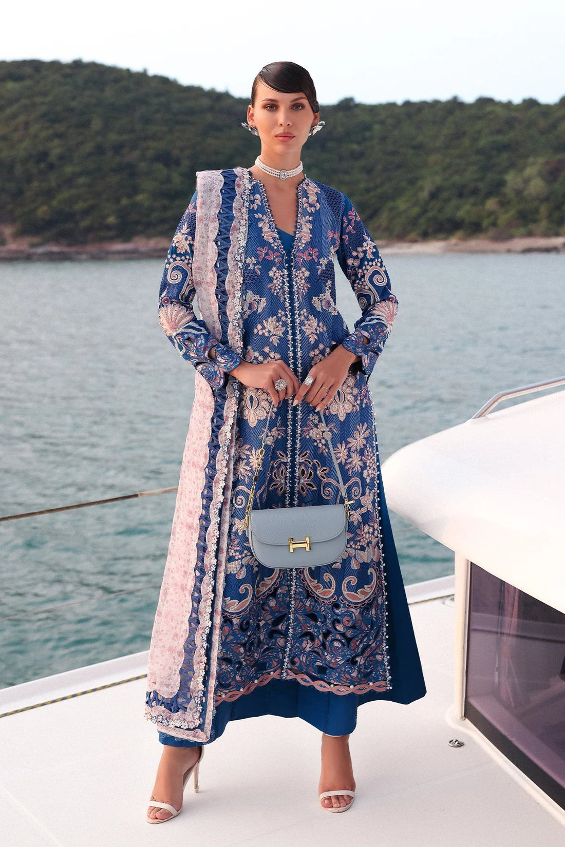 Afrozeh | Luxury Embroidered & Printed Lawn | Eclipse