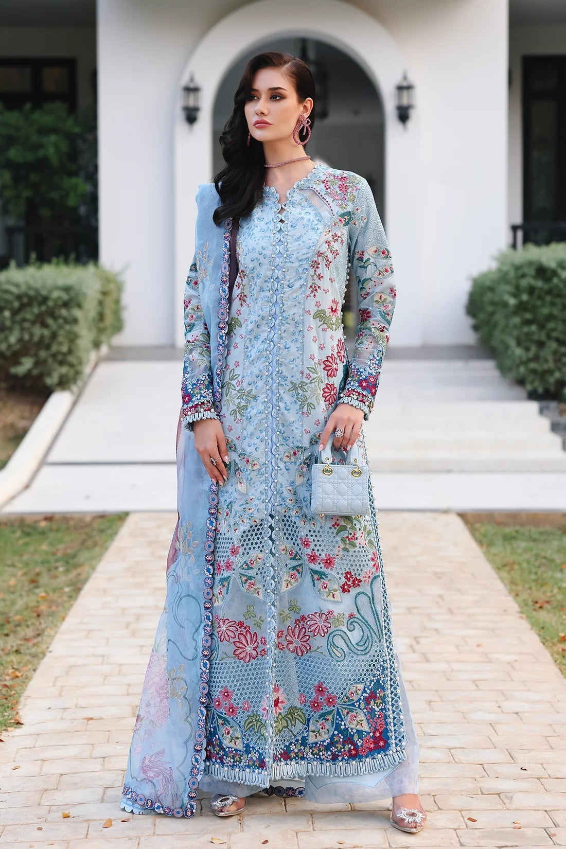 Afrozeh | Luxury Embroidered & Printed Lawn | Presta